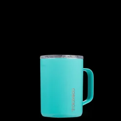 CORKCICLE Classic Coffee Mug Gloss Turquoise Flash Sale