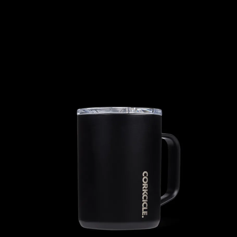 CORKCICLE Classic Coffee Mug Matte Black Hot