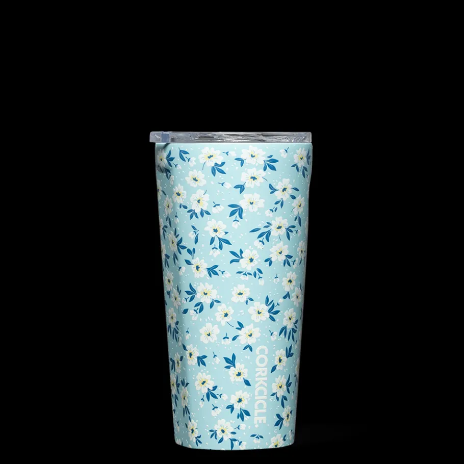 CORKCICLE Floral Tumbler Ditsy Floral Blue Flash Sale