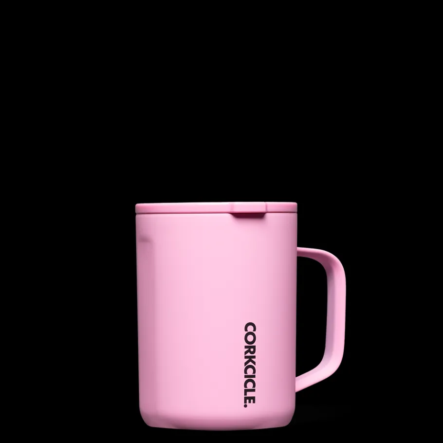 CORKCICLE Neon Lights Coffee Mug Sun Soaked Pink Online